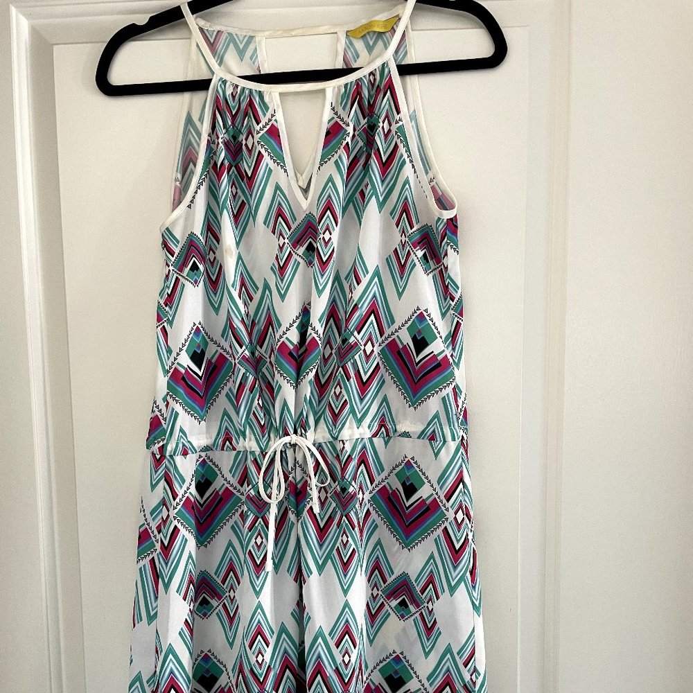 Geometric Mini Dress